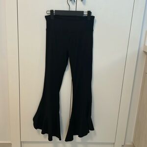 Free People flare capri pants